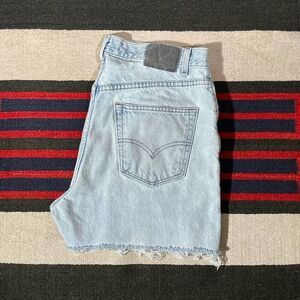 34w USA 90s Vintage Levi's SilverTab Cutoffs‎
